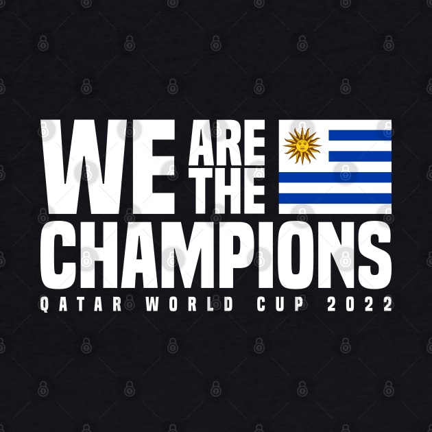 Qatar World Cup Champions 2022 - Uruguay by Den Vector